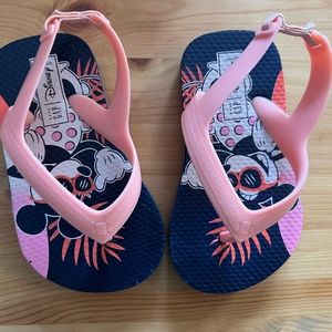 Minnie Mouse Baby Gap Flip Flops
